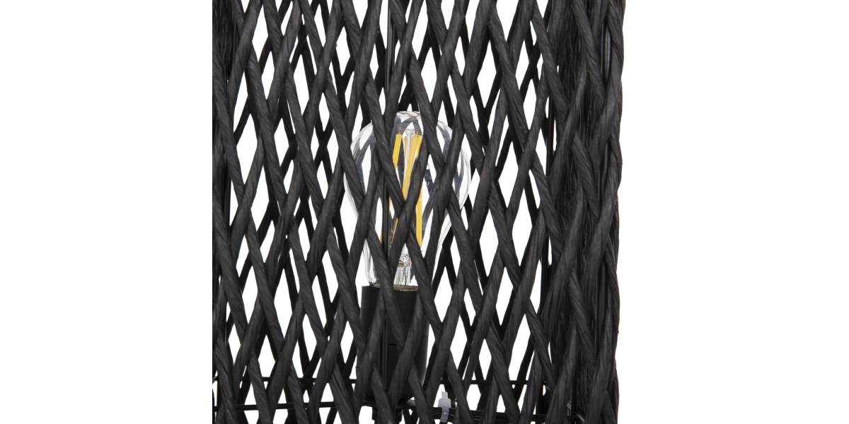 ΦΩΤΙΣΤΙΚΟ ΔΑΠΕΔΟΥ HM4356 ΜΕΤΑΛΛΟ-PAPER ROPE ΣΕ ΜΠΕΖ-ΦΥΣΤΙΚΙ Φ23X123Υεκ.