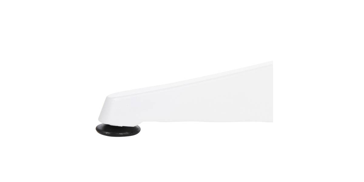 ΤΡΑΠΕΖΙ ΑΛΟΥΜΙΝΙΟΥ ΣΤΡΟΓΓΥΛΟ ALEXA HM6086.02 ΛΕΥΚΟ-POLYWOOD TOP ΦΥΣΙΚΟ Φ60x73Υεκ.