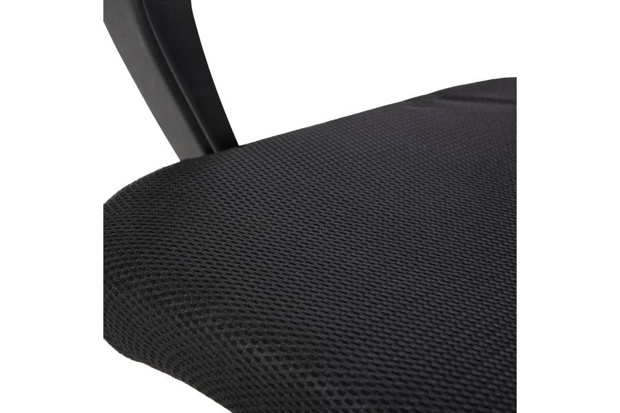 ΚΑΡΕΚΛΑ ΓΡΑΦΕΙΟΥ TRAIL HM1192 ΜΑΥΡΟ MESH-ΠΟΔΙ ΧΡΩΜΙΟΥ 64x55x98,5Υεκ.