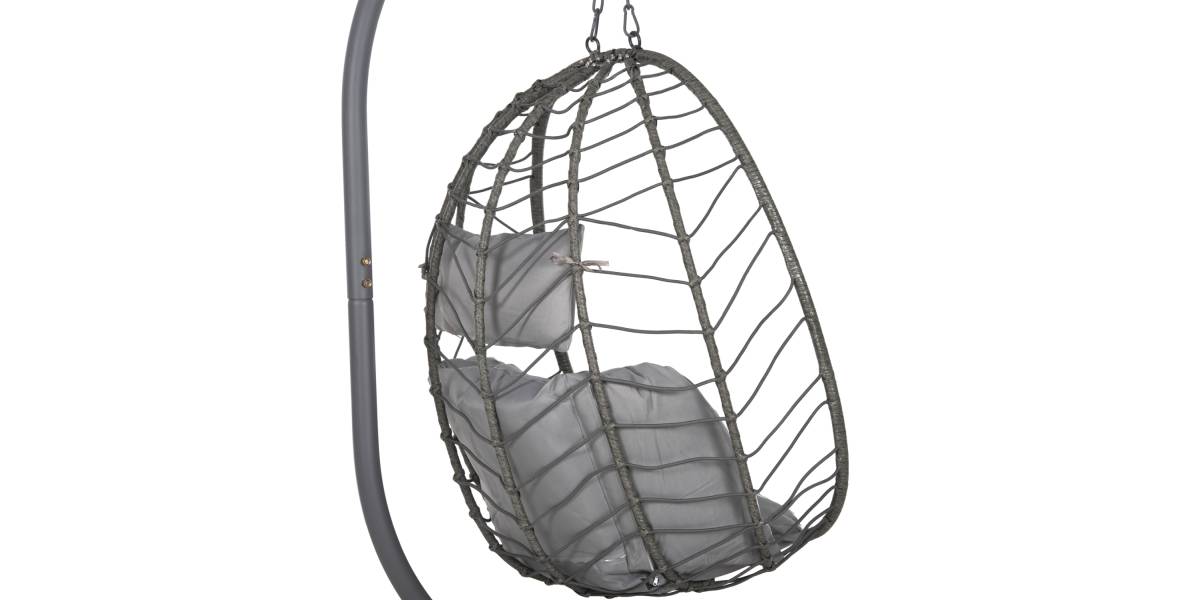 ΚΡΕΜΑΣΤΗ ΠΟΛΥΘΡΟΝΑ ΦΩΛΙΑ MILLIE HM5997.10 ΜΕΤΑΛΛΟ-ΣΥΝΘ.RATTAN ΓΚΡΙ 90x75x190Υεκ.
