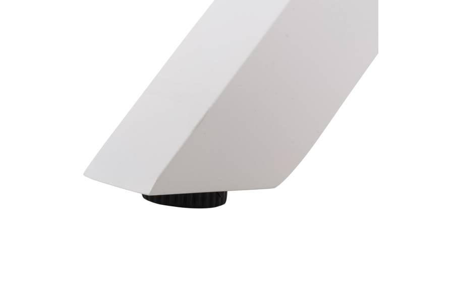 ΤΡΑΠΕΖΙ ΑΛΟΥΜΙΝΙΟΥ ΟΡΘΟΓΩΝΙΟ TAWNEE HM6037.02 ΛΕΥΚΟ-POLYWOOD ΦΥΣΙΚΟ 150x89,5x73Υεκ
