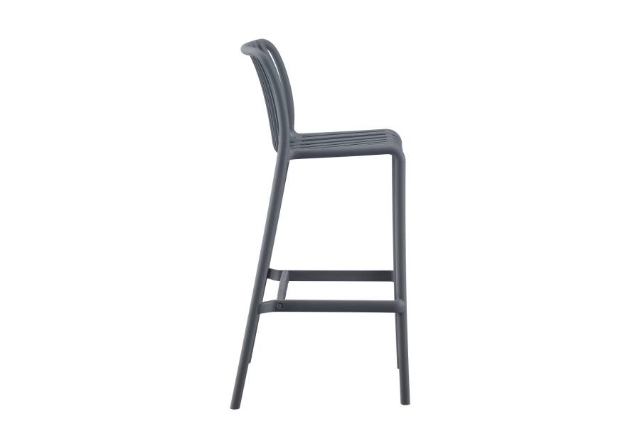 ΣΚΑΜΠΟ BAR ΠΟΛΥΠΡΟΠΥΛΕΝΙΟΥ CONVEE HM6098.03 ΓΚΡΙ 38,5x49,5x102Υεκ.