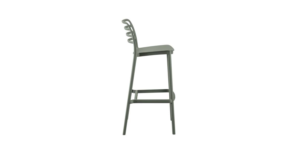 ΣΚΑΜΠΟ BAR ΠΟΛΥΠΡΟΠΥΛΕΝΙΟΥ SNOD HM6099.07 OLIVE GREEN 37,2x50x101,5Υεκ.
