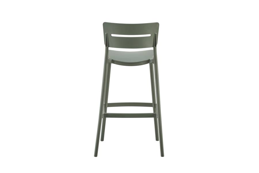 ΣΚΑΜΠΟ BAR ΠΟΛΥΠΡΟΠΥΛΕΝΙΟΥ SNOD2 HM6100.05 OLIVE GREEN 37,2x50x101,5Υεκ.