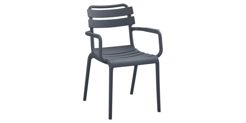 ΠΟΛΥΘΡΟΝΑ ΠΟΛΥΠΡΟΠΥΛΕΝΙΟΥ PHILLY HM6123.03 ΓΚΡΙ 58,5x49x83,5Υεκ.