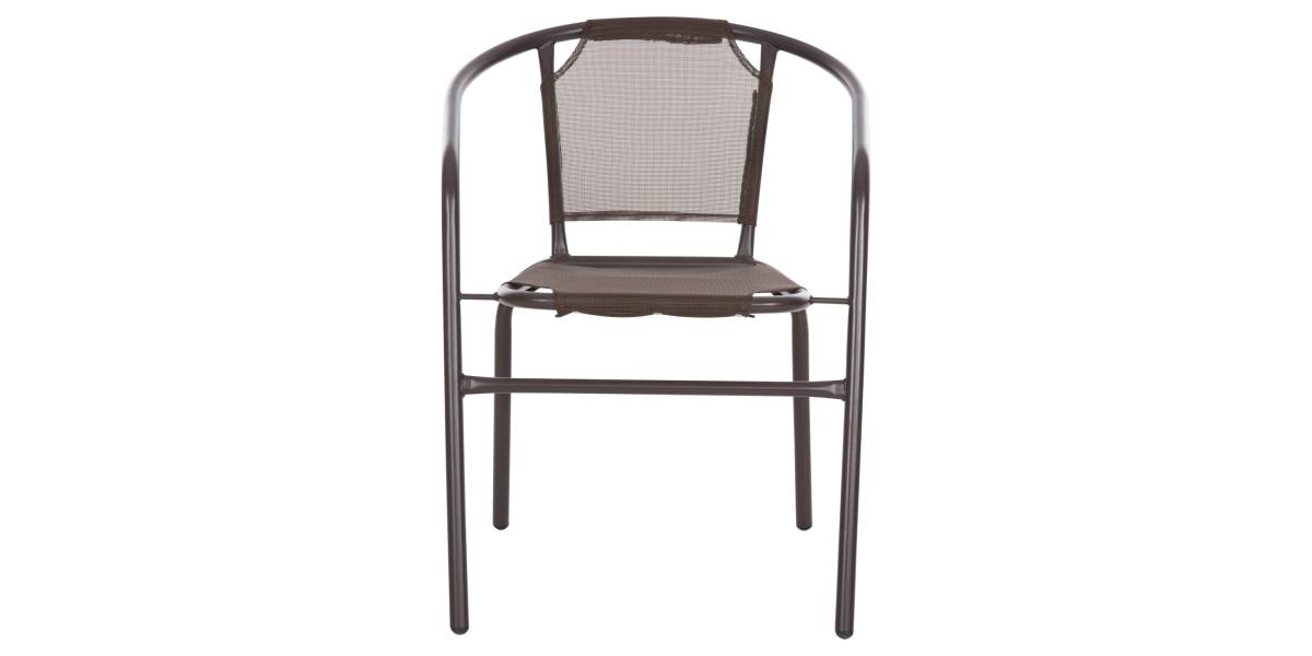 ΠΟΛΥΘΡΟΝΑ ΕΞ.ΧΩΡΟΥ LEDAN HM5977.02 ΜΕΤΑΛΛO & TEXTILENE ΚΑΦΕ 55x58x72Υεκ.