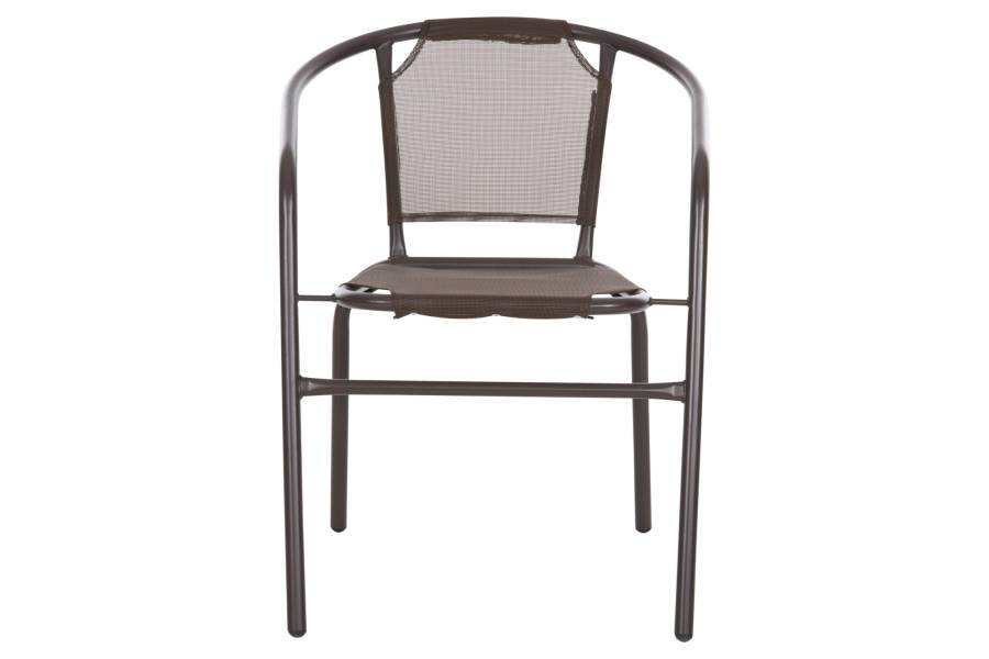 ΠΟΛΥΘΡΟΝΑ ΕΞ.ΧΩΡΟΥ LEDAN HM5977.02 ΜΕΤΑΛΛO & TEXTILENE ΚΑΦΕ 55x58x72Υεκ.