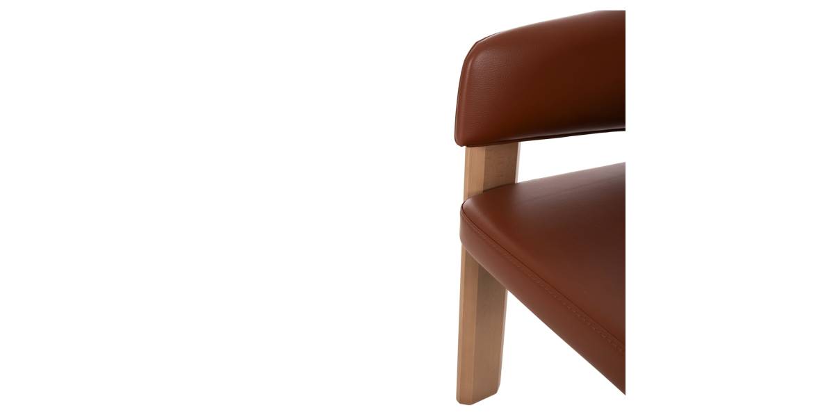 ΠΟΛΥΘΡΟΝΑ OREL HM18143.03 ΞΥΛΟ ΚΑΡΥΔΙΑΣ-PU ΣΕ ΧΡΩΜΑ ΤΑΜΠΑ 59x58x79Υεκ.