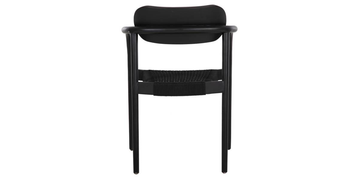 ΠΟΛΥΘΡΟΝΑ OSLO HM9636.12 ΞΥΛΟ TEAK ΜΑΥΡΟ & ΜΑΥΡΟ ΣΧΟΙΝΙ 55x54x80Yεκ.