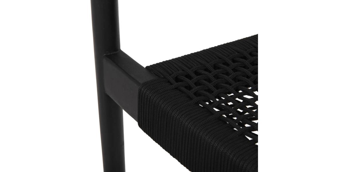 ΠΟΛΥΘΡΟΝΑ OSLO HM9636.12 ΞΥΛΟ TEAK ΜΑΥΡΟ & ΜΑΥΡΟ ΣΧΟΙΝΙ 55x54x80Yεκ.