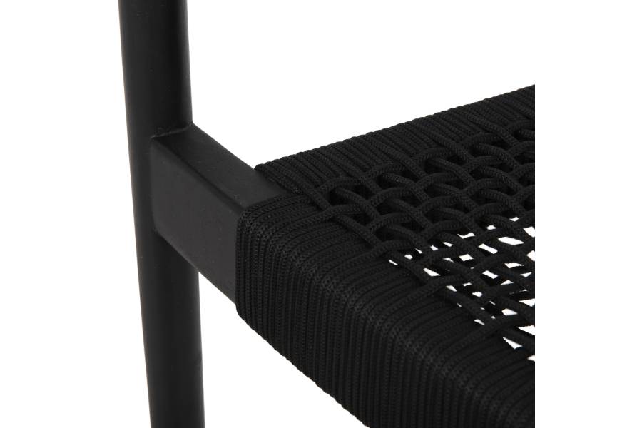 ΠΟΛΥΘΡΟΝΑ OSLO HM9636.12 ΞΥΛΟ TEAK ΜΑΥΡΟ & ΜΑΥΡΟ ΣΧΟΙΝΙ 55x54x80Yεκ.
