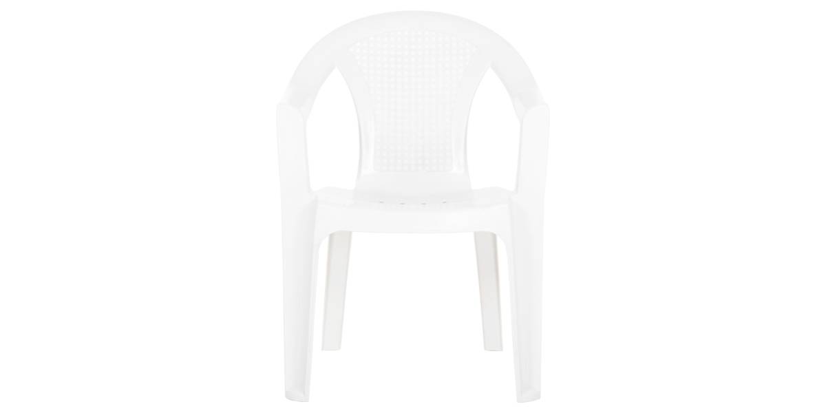 ΠΟΛΥΘΡΟΝΑ ΠΟΛΥΠΡΟΠΥΛΕΝΙΟΥ TUVANA HM6145.13 ΛΕΥΚΗ 57x59,5x77Υ εκ.