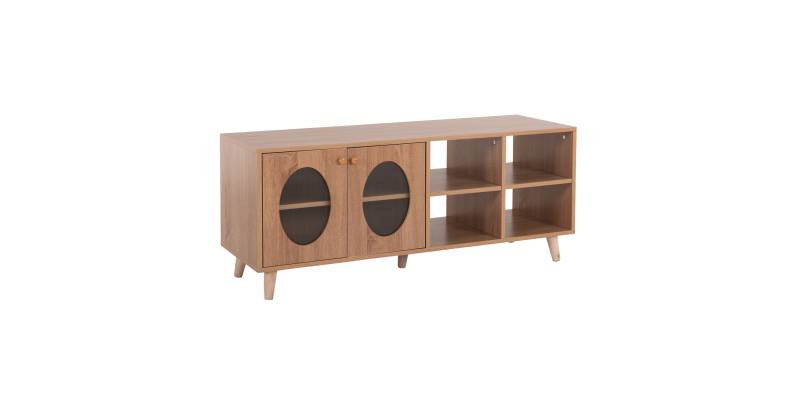 ΕΠΙΠΛΟ ΤΗΛΕΟΡΑΣΗΣ RILLION HM9879 ΜΕΛΑΜΙΝΗ ΣΕ SONAMA 120x40x50Yεκ