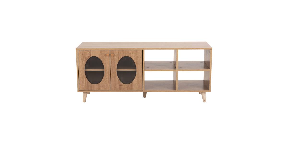 ΕΠΙΠΛΟ ΤΗΛΕΟΡΑΣΗΣ RILLION HM9879 ΜΕΛΑΜΙΝΗ ΣΕ SONAMA 120x40x50Yεκ