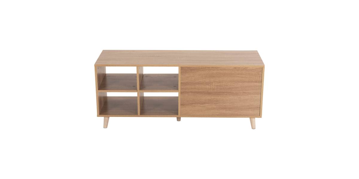 ΕΠΙΠΛΟ ΤΗΛΕΟΡΑΣΗΣ RILLION HM9879 ΜΕΛΑΜΙΝΗ ΣΕ SONAMA 120x40x50Yεκ
