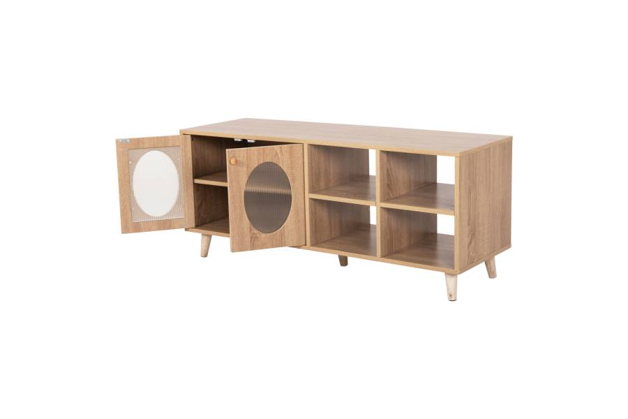 ΕΠΙΠΛΟ ΤΗΛΕΟΡΑΣΗΣ RILLION HM9879 ΜΕΛΑΜΙΝΗ ΣΕ SONAMA 120x40x50Yεκ