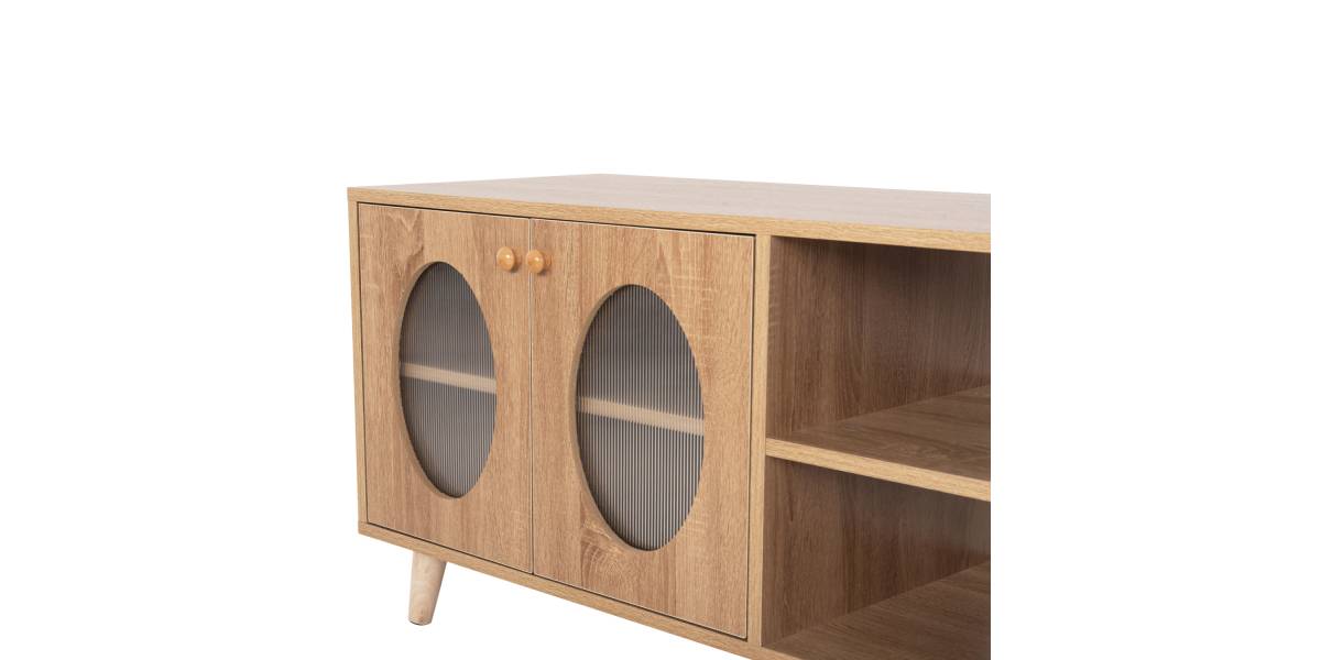 ΕΠΙΠΛΟ ΤΗΛΕΟΡΑΣΗΣ RILLION HM9879 ΜΕΛΑΜΙΝΗ ΣΕ SONAMA 120x40x50Yεκ