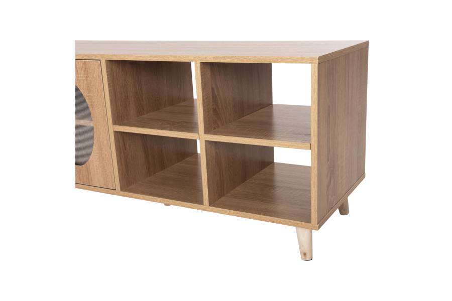 ΕΠΙΠΛΟ ΤΗΛΕΟΡΑΣΗΣ RILLION HM9879 ΜΕΛΑΜΙΝΗ ΣΕ SONAMA 120x40x50Yεκ