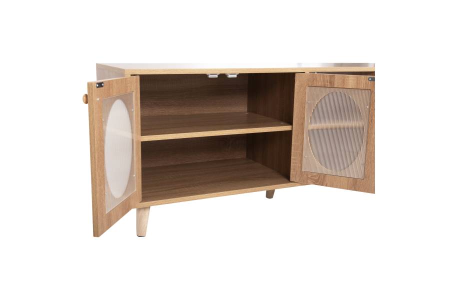 ΕΠΙΠΛΟ ΤΗΛΕΟΡΑΣΗΣ RILLION HM9879 ΜΕΛΑΜΙΝΗ ΣΕ SONAMA 120x40x50Yεκ
