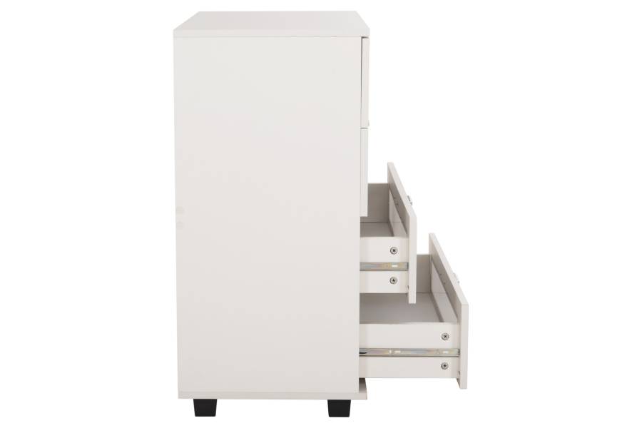 ΣΥΡΤΑΡΙΕΡΑ ΜΕΛΑΜΙΝΗΣ THORGAN HM9880.03 4 ΣΥΡΤΑΡΙΑ-ΛΕΥΚΟ ΧΡΩΜΑ 80Χ40Χ83Υεκ