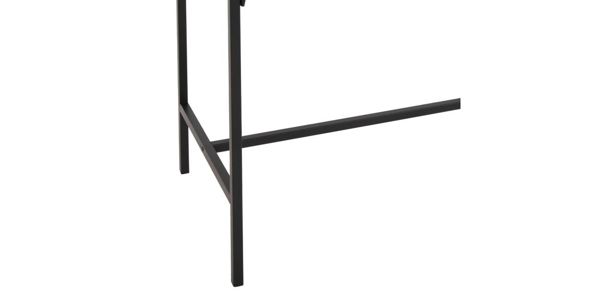 ΣΕΤ ΤΡΑΠΕΖΑΡΙΑ ΜΠΑΡ 5ΤΜΧ BOXY HM9882.13 ΜΑΥΡΟ ΜΕΤΑΛΛΟ-ΜΕΛΑΜΙΝΗ ΜΑΥΡΟ ΜΑΡΜΑΡΟ
