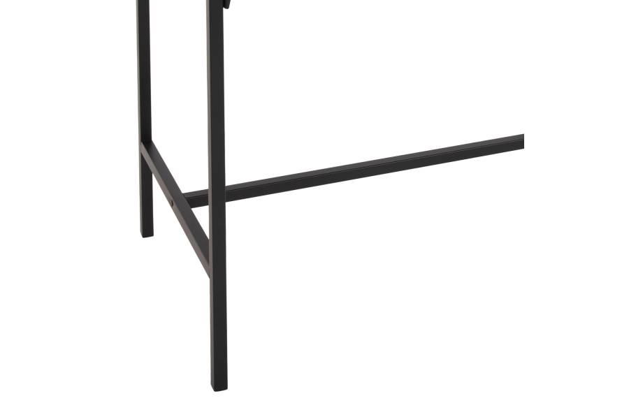 ΣΕΤ ΤΡΑΠΕΖΑΡΙΑ ΜΠΑΡ 5ΤΜΧ BOXY HM9882.13 ΜΑΥΡΟ ΜΕΤΑΛΛΟ-ΜΕΛΑΜΙΝΗ ΜΑΥΡΟ ΜΑΡΜΑΡΟ