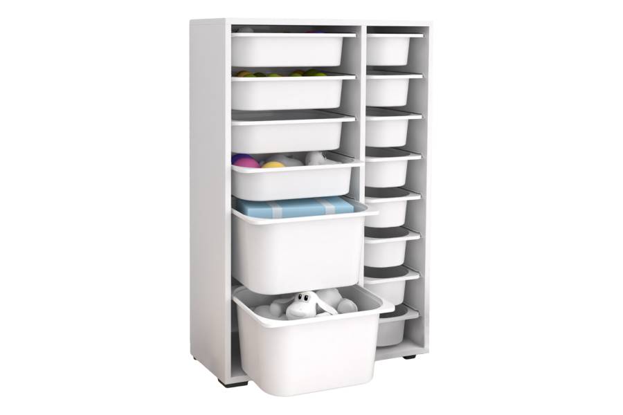 ΣΥΡΤΑΡΙΕΡΑ SANI HM18211.01 ΜΕΛΑΜΙΝΗ ΣΕ ΛΕΥΚΟ-14 ΛΕΥΚΑ ΣΥΡΤΑΡΙΑ P.E. 69,5x30x109Υεκ