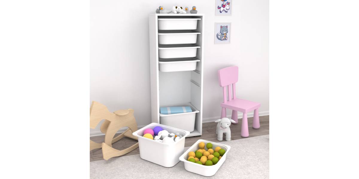 ΣΥΡΤΑΡΙΕΡΑ SANI HM18213.01 ΜΕΛΑΜΙΝΗ ΣΕ ΛΕΥΚΟ-7 ΛΕΥΚΑ ΣΥΡΤΑΡΙΑ P.E. 45,5x30x122Υεκ