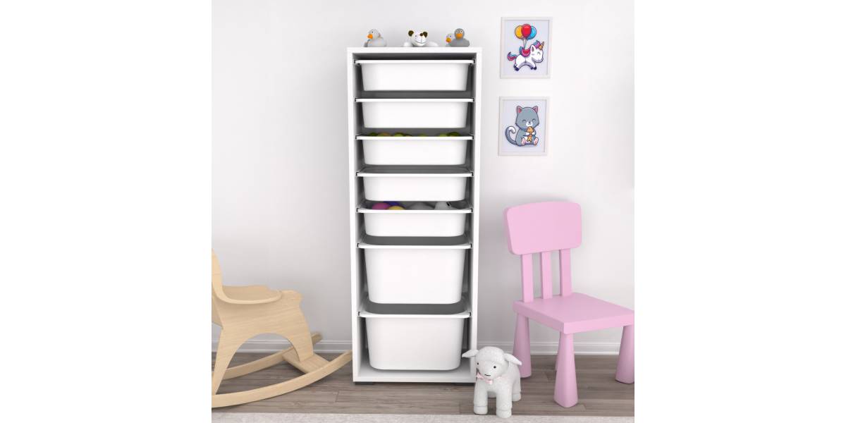 ΣΥΡΤΑΡΙΕΡΑ SANI HM18213.01 ΜΕΛΑΜΙΝΗ ΣΕ ΛΕΥΚΟ-7 ΛΕΥΚΑ ΣΥΡΤΑΡΙΑ P.E. 45,5x30x122Υεκ