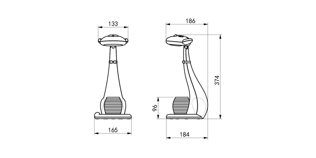 ΠΑΙΔΙΚΟ ΦΩΤΙΣΤΙΚΟ ΓΡΑΦΕΙΟΥ LED BADOO ΓΑΤΑ HM4457.01 ΛΕΥΚΟ ABS-ΜΕ ΜΟΛΥΒΟΘΗΚΗ