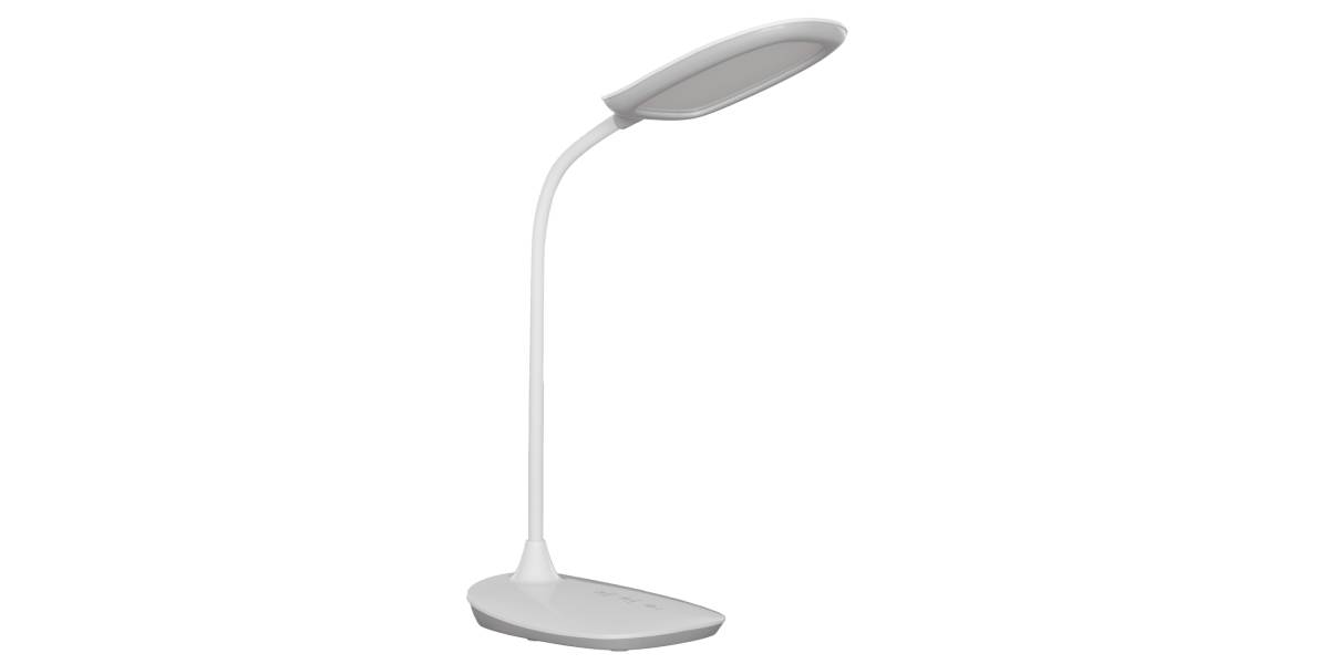 ΦΩΤΙΣΤΙΚΟ ΓΡΑΦΕΙΟΥ LED BLAIN HM4444.01 ΛΕΥΚΟ ABS 13,6x17,7x40Υ εκ.