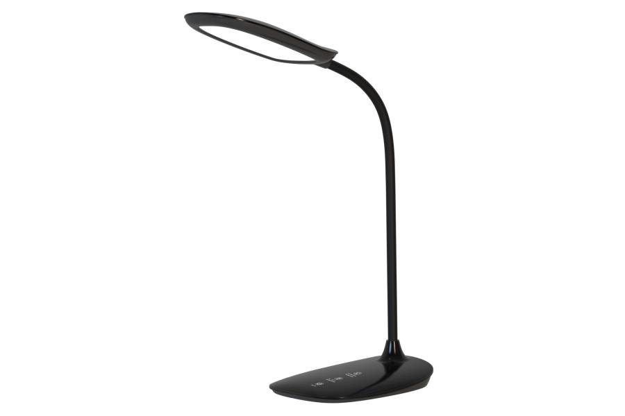 ΦΩΤΙΣΤΙΚΟ ΓΡΑΦΕΙΟΥ LED BLAIN HM4444.02 ΜΑΥΡΟ ABS 13,6x17,7x40Υ εκ.