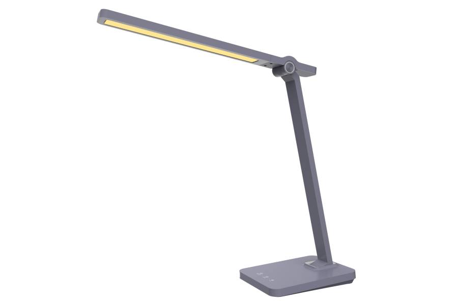 ΦΩΤΙΣΤΙΚΟ ΓΡΑΦΕΙΟΥ LED BLAIN PRO HM4448.07 ΓΚΡΙ ΧΡΩΜΑ ABS 17,3x12,5x39,9Υεκ.