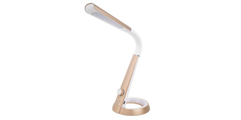 ΦΩΤΙΣΤΙΚΟ ΓΡΑΦΕΙΟΥ LED BLAIN PRO HM4451.09 ΧΡΥΣΟ-ΛΕΥΚΟ ΧΡΩΜΑ 34,3x18,3x42,5Υεκ.