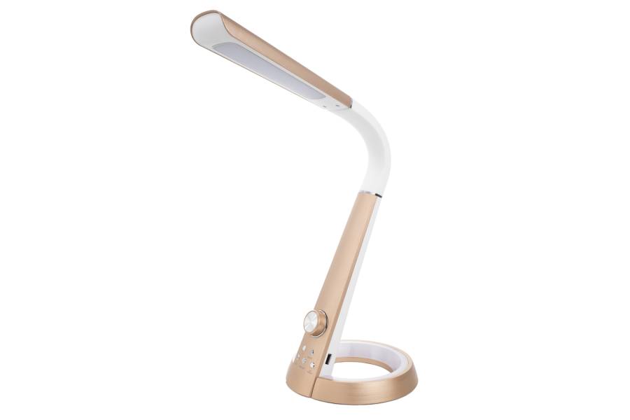 ΦΩΤΙΣΤΙΚΟ ΓΡΑΦΕΙΟΥ LED BLAIN PRO HM4451.09 ΧΡΥΣΟ-ΛΕΥΚΟ ΧΡΩΜΑ 34,3x18,3x42,5Υεκ.