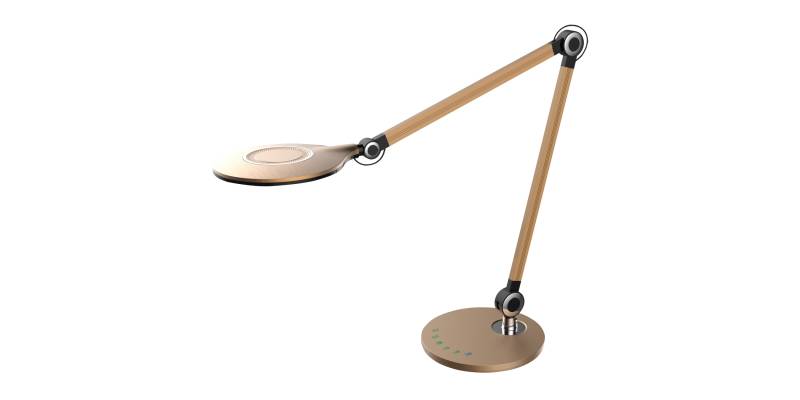 ΦΩΤΙΣΤΙΚΟ ΓΡΑΦΕΙΟΥ LED BLAIN PRO HM4452.09 ΧΡΥΣΟ ΧΡΩΜΑ ABS 55,7x49,7Υεκ.