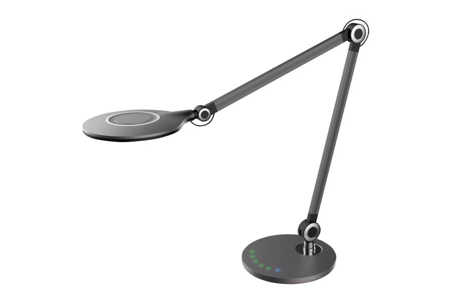 ΦΩΤΙΣΤΙΚΟ ΓΡΑΦΕΙΟΥ LED BLAIN PRO HM4452.02 ΜΑΥΡΟ ΧΡΩΜΑ ABS 55,7x49,7Υεκ.