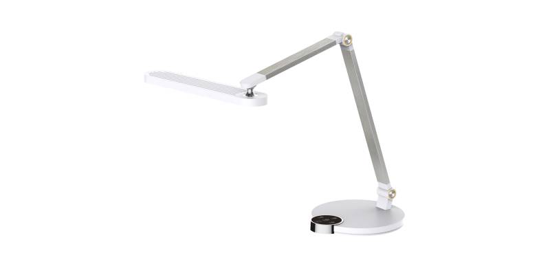 ΦΩΤΙΣΤΙΚΟ ΓΡΑΦΕΙΟΥ LED BLAIN PRO HM4454.01 ΛΕΥΚΗ ΒΑΣΗ ABS-ΓΚΡΙ ΑΛΟΥΜΙΝΙΟ 51,8x40Υεκ.