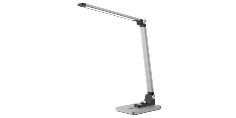 ΦΩΤΙΣΤΙΚΟ ΓΡΑΦΕΙΟΥ LED BLAIN PRO HM4458.08 ΑΣΗΜΙ ΒΑΣΗ ABS-ΑΣΗΜΙ ΜΠΡΑΤΣΑ ΑΛΟΥΜΙΝΙΟΥ 35,6x43,1Υεκ
