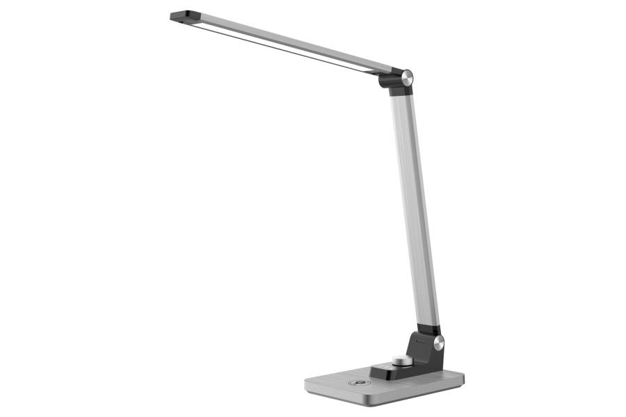 ΦΩΤΙΣΤΙΚΟ ΓΡΑΦΕΙΟΥ LED BLAIN PRO HM4458.08 ΑΣΗΜΙ ΒΑΣΗ ABS-ΑΣΗΜΙ ΜΠΡΑΤΣΑ ΑΛΟΥΜΙΝΙΟΥ 35,6x43,1Υεκ