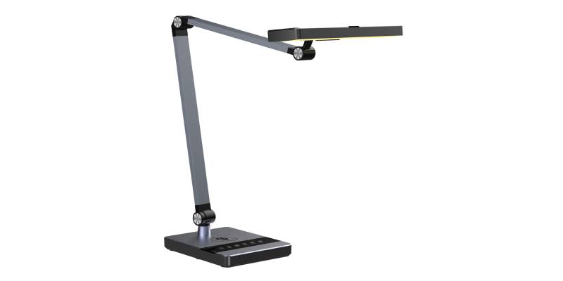 ΦΩΤΙΣΤΙΚΟ ΓΡΑΦΕΙΟΥ LED BLAIN PRO HM4461.02 ΜΑΥΡΟ ΜΑΤ ABS 35x43,9Υεκ.