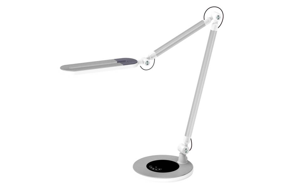 ΦΩΤΙΣΤΙΚΟ ΓΡΑΦΕΙΟΥ LED BLAIN PRO HM4462.08 ΑΣΗΜΙ ABS 57,4x51,1Υεκ.