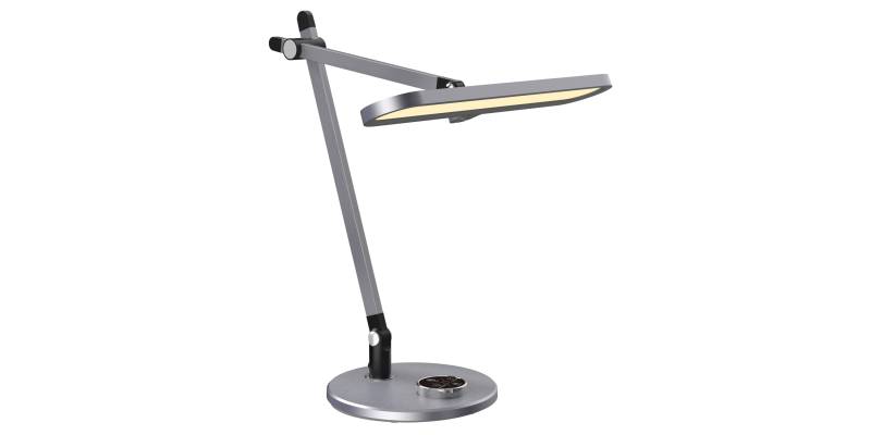 ΦΩΤΙΣΤΙΚΟ ΓΡΑΦΕΙΟΥ LED BLAIN PRO HM4446.07 ΓΚΡΙ ΒΑΣΗ ABS-ΓΚΡΙ ΑΛΟΥΜΙΝΙΟ 57,5x53Υεκ.