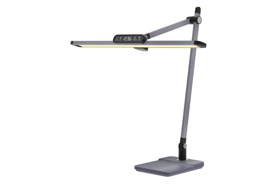 ΦΩΤΙΣΤΙΚΟ ΓΡΑΦΕΙΟΥ LED BLAIN PRO HM4447.07 ΓΚΡΙ ABS ΚΑΙ ΑΛΟΥΜΙΝΙΟ 36,8x81Υεκ