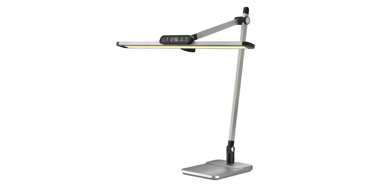 ΦΩΤΙΣΤΙΚΟ ΓΡΑΦΕΙΟΥ LED BLAIN PRO HM4447.08 ΑΣΗΜΙ ABS ΚΑΙ ΑΛΟΥΜΙΝΙΟ 36,8x81Υεκ