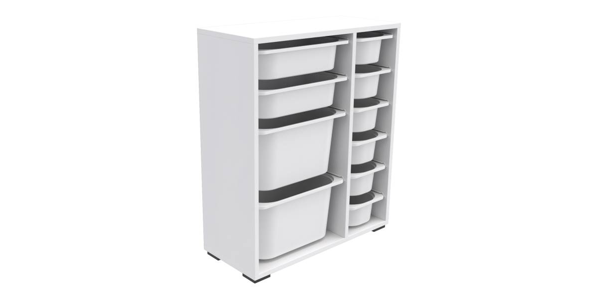 ΣΥΡΤΑΡΙΕΡΑ SANI HM18212.01 ΜΕΛΑΜΙΝΗ ΣΕ ΛΕΥΚΟ-10 ΛΕΥΚΑ ΣΥΡΤΑΡΙΑ P.E. 69,5x30x83Υεκ