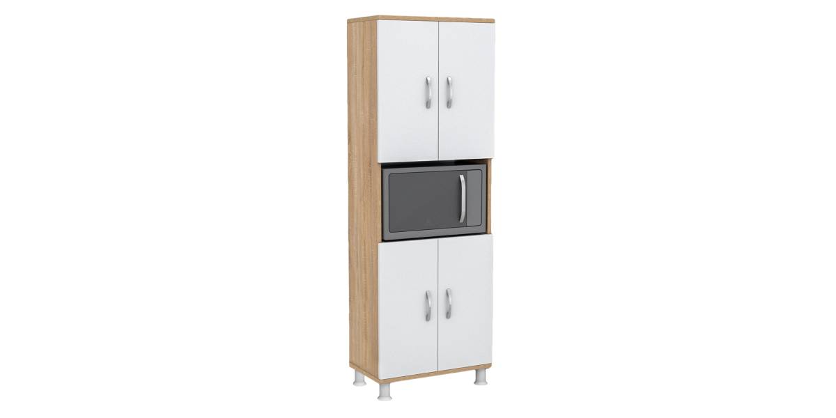 ΕΠΙΠΛΟ ΚΟΥΖΙΝΑΣ/ΝΤΟΥΛΑΠΙ RAD HM18196.03 ΜΕΛΑΜΙΝΗ ΣΟΝΑΜΑ-ΛΕΥΚΟ 56x32x165Υεκ.