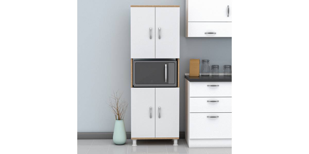 ΕΠΙΠΛΟ ΚΟΥΖΙΝΑΣ/ΝΤΟΥΛΑΠΙ RAD HM18196.03 ΜΕΛΑΜΙΝΗ ΣΟΝΑΜΑ-ΛΕΥΚΟ 56x32x165Υεκ.