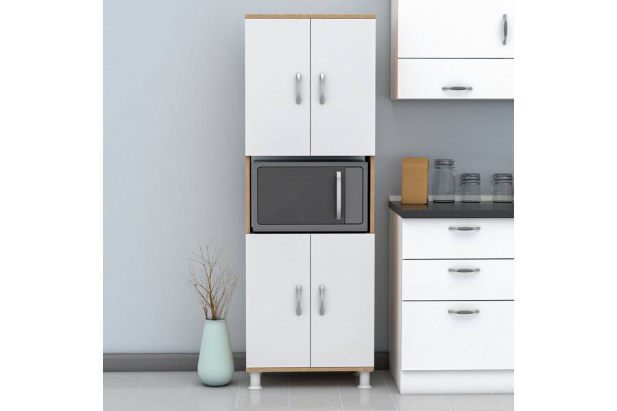 ΕΠΙΠΛΟ ΚΟΥΖΙΝΑΣ/ΝΤΟΥΛΑΠΙ RAD HM18196.03 ΜΕΛΑΜΙΝΗ ΣΟΝΑΜΑ-ΛΕΥΚΟ 56x32x165Υεκ.
