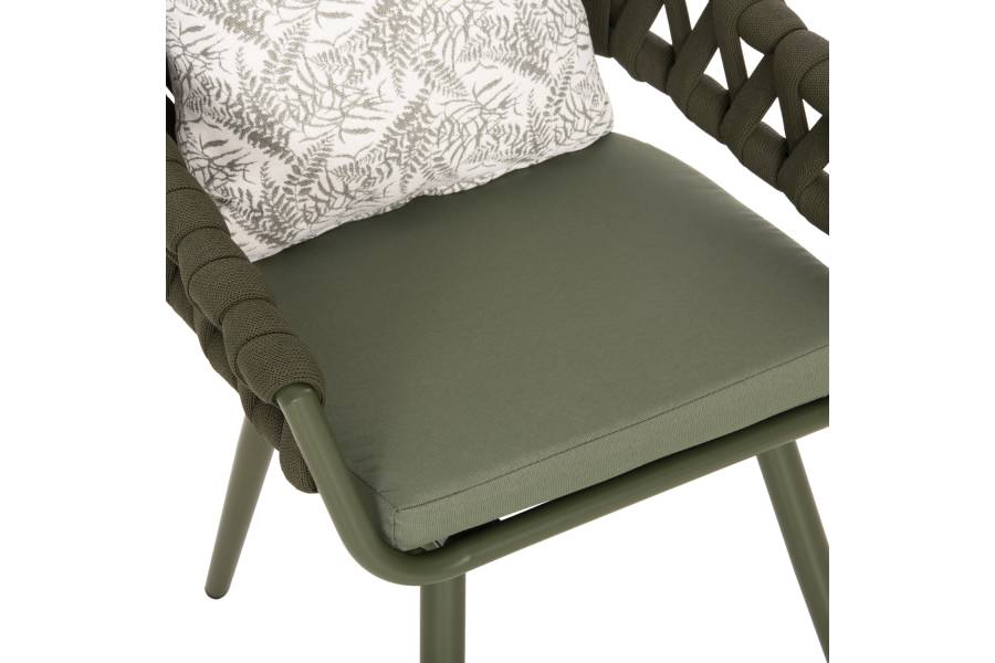 ΠΟΛΥΘΡΟΝΑ ΑΛΟΥΜΙΝΙΟΥ CAMDEN HM6141.09 ΜΑΞΙΛΑΡΙ ΜΕ PRINT-DARK OLIVE 56x60x72-87Υεκ